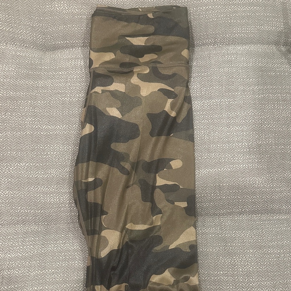 Nike Camouflage Leggings - Black and Brown